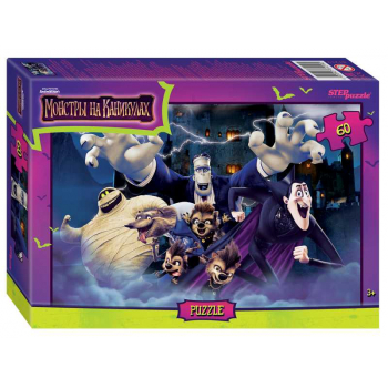 Пазл  60 эл. Монстры на каникулах (Sony Pictures Animation), 230х330, 3+ арт.81219
