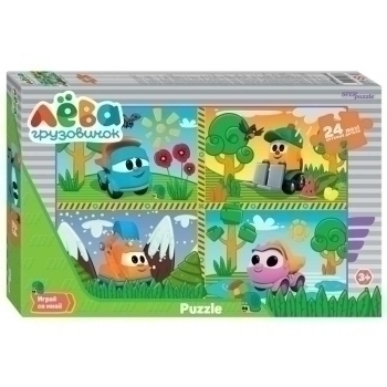 Пазл  24 эл. max Грузовичок Лёва , 345х500, 3+ арт.90087