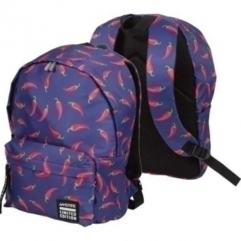 Рюкзак deVENTE подростковый 40х30х14 Chili Peppers 1 отделение на молнии, 1 передний карман арт. 7032291