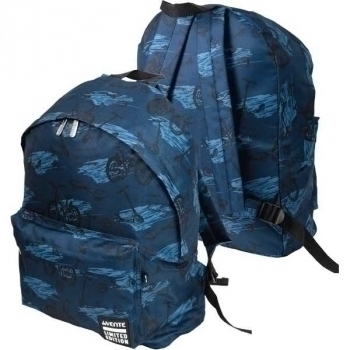 Рюкзак deVENTE подростковый 40х30х14 Bikes 1 отделение на молнии, 1 передний карман арт. 7032294