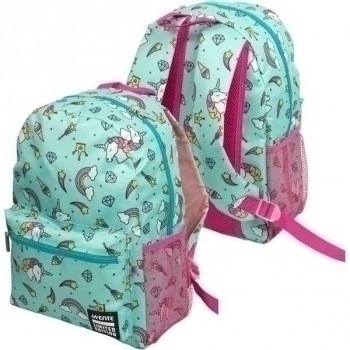 Рюкзак школьный deVENTE Ergo. Unicorns and Star 38х30х14, 1 отделение, 1 передний карман, 2 бок. кармана арт. 7033261