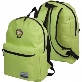 Рюкзак deVENTE подростковый 40х29х17 Owl (14 л) 1 отделение на молнии, 1 передний карман,  салатовый, арт.7032387