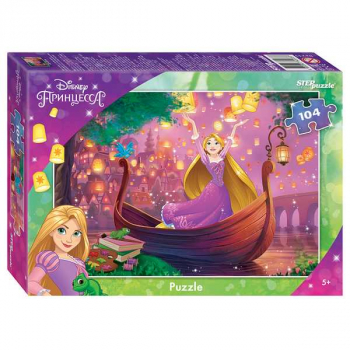 Пазл 104 эл. DISNEY Рапунцель-3, 230х330, 5+ арт.82233