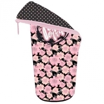 Пенал мягкий Тубус 210*70, уплотненный арт.ПМО 04-20 Нежный принт