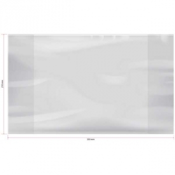 Обложка для тетр. и дневников в мягк.переплете прозр. ПП (210*350) 70мкм арт.PP 210.70 / SP 210.3