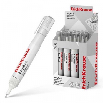 Штрих-корректор в ручке ErichKrause  7 мл EasyMask арт.55989