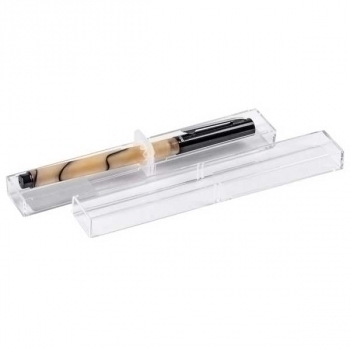 Ручка Berlingo шариковая подарочная  Fantasy синяя, 0,7мм, корпус бежевый акрил, подарочн. футляр арт.CPs_70503