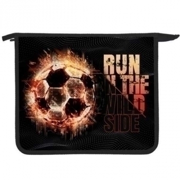 Папка д/тетр. А5 на молнии, картон/пластик арт.ПТ-715 Fireball