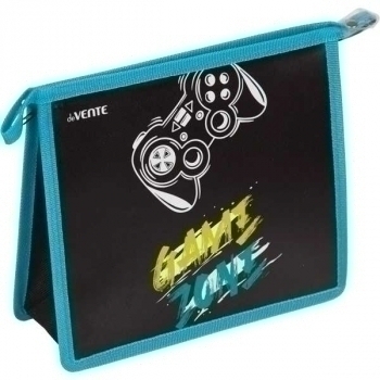 Папка д/тетр. А5 на молнии, картон/пластик deVENTE Game Zone (243*200*80мм) арт.8056386