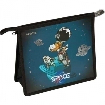 Папка д/тетр. А5 на молнии, картон/пластик, фольга deVENTE Astronaut (243*200*80мм) арт.8056384