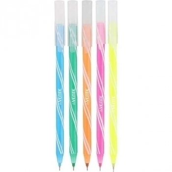 Ручка шариковая deVENTE d=0.7 мм Wrapex серия Speed Pro, цв. корпус, одноразовая, синяя арт.5073215