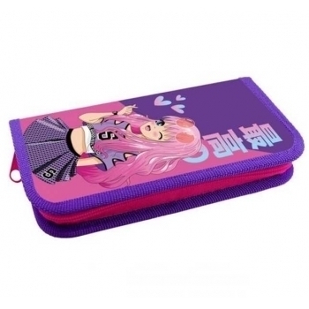 Пенал л/т 1-отдел. малый 190х90 арт.ПКК 02-5 Аниме Тянка