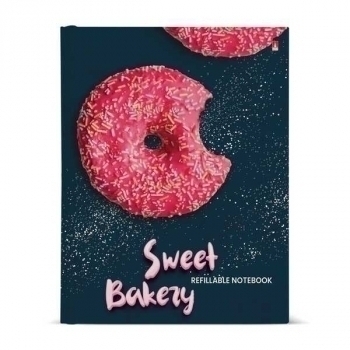 Тетрадь А5 160л на кольцах Альт Донат рулит!, 7БЦ со сменным блоком арт.7-160-081/130