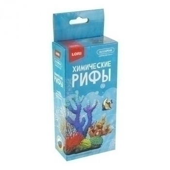 Набор для детского творчества - Химические опыты Химические рифы арт.Оп-095