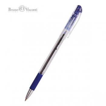 Ручка шариковая Bruno Visconti BasicWrite, 0,5мм, синяя  арт.20-0317/01