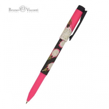 Ручка шариковая Bruno Visconti FreshWrite. Fresh  fruity. Питахайя, 0,7мм, синяя арт.20-0214/91