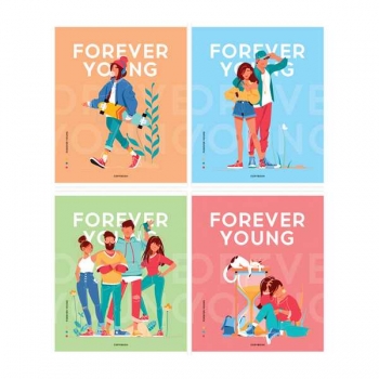 Тетрадь 96л в клетку ArtSpace Стиль. Forever young арт.Т96к_45907