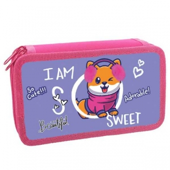 Пенал п/э 2-отдел. малый 190х110 арт.ПКТ 11-20 Сиба-ину