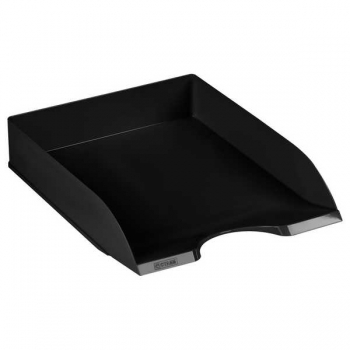 Лоток горизонтальный СТАММ ДЕЛЬТА черный, арт. ЛТГ-30460