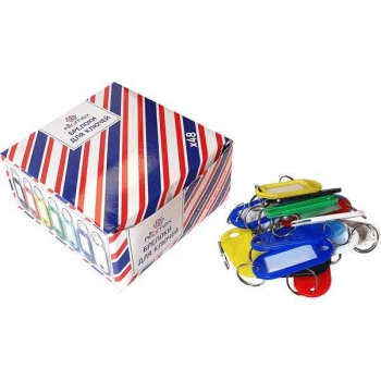 Брелок для ключей Attomex, 50x22 мм, цвета ассорти арт.4050100