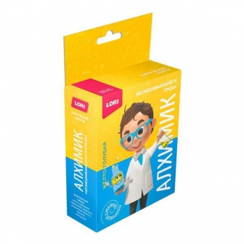 Набор для детского творчества - Химические опыты. Несмешивающиеся среды Желто-голубая арт.Оп-107