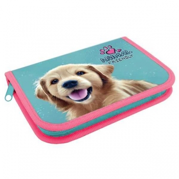 Пенал л/т 1-отделен. большой 190*130 арт.ПКК 04-5 Пушистый друг