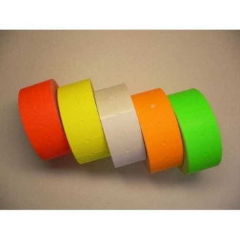 Этикет-лента 21*12 желтая, 10 шт. спайка (1000 шт в 1 рулоне) арт.21*12 желт_10