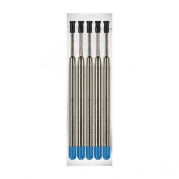 Стержень д/авторучек объемный шариковый синий Bruno Visconti, 99мм/1.0мм, метал.корпус арт.23-0050