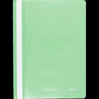 Папка-скоросшиватель А4 deVente Pastel с прозр.верхом, пастельная бирюзовая арт.3113300