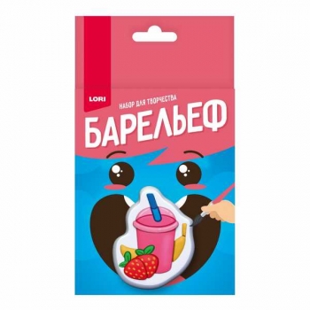 Набор для детского творчества - Набор для отливки барельефов Фруктовый коктейль (малый набор) арт.Пз/Г-064
