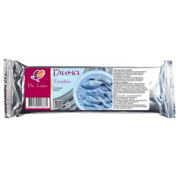 Глина для лепки Луч Люкс 250г, голубая арт.32C 2134-08