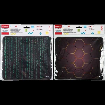 Коврик д/мыши deVENTE (250*220*3 мм), ИГРОВОЙ, тестиль.покрытие, каучук.осн, ассорти арт.4107305