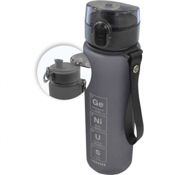 Бутылочка пластиковая deVENTE Genius 560 мл, серая арт.8090943