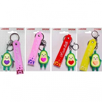 Брелок deVENTE Avocado резиновый, в пласт. пакете с подвесом, ассорти арт 9020100