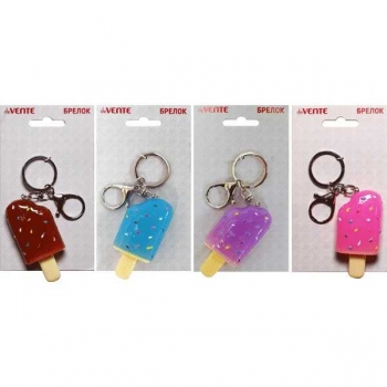 Брелок deVENTE Ice cream резиновый, в пласт. пакете с подвесом, ассорти арт 9020102