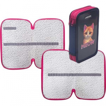 Пенал л/т 2-отдел. 205х120 deVENTE MEOW, конгрев, фольга арт.7012408