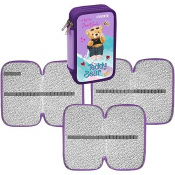 Пенал л/т 3-отдел. 205х120 deVENTE Teddy Bear, конгрев, фольга арт.7013400
