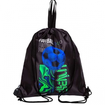 Мешок для обуви deVENTE 1-отделение 38x43 см, Football Universe водоотталкивающ. ткань, верев. завязка арт.7048475