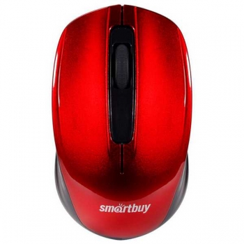 Мышь беспроводная SmartBuy ONE 332, красная, USB, 3btn+Roll арт.SBM-332AG-R