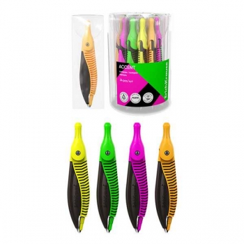 Циркуль ErichKrause Accent, пластиковый, 122мм, ПВХ чехол, ассорти арт.61284