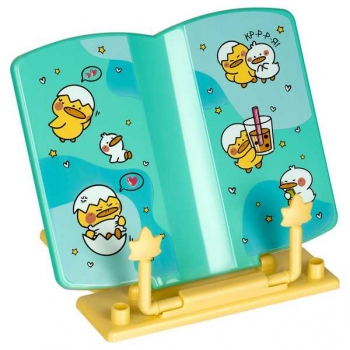 Подставка для книг пластиковая СТАММ 200*200 мм Утки  арт.ПК-31452