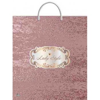 Мешок 44х40см ПВД 100мкм с пластиковой ручкой, Женский стиль  арт.н00255852