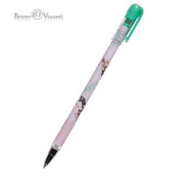 Ручка шариковая Bruno Visconti MagicWrite. Бульдог, 0.5мм, синяя арт.20-0240/42