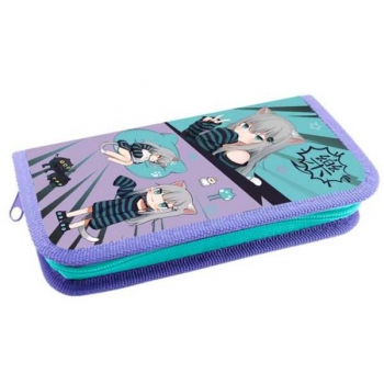 Пенал л/т 1-отдел. малый 190х90 арт.ПКК 02-5 Аниме Мими