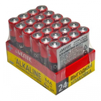 Батарейка deVENTE Alkaline алкалиновая, AAА, LR03, 1,5В, 4 шт в термоусадочной пленке арт.9010115 Батарейка deVENTE Alkaline алкалиновая, AAА, LR03, 1,5В, 4 шт в термоусадочной пленке арт.9010115