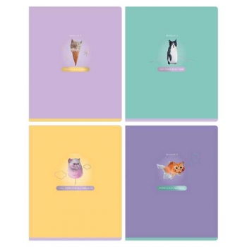 Тетрадь 96л в клетку BG Замурчательно, выб. лак арт.Т5ск96_вл 11952