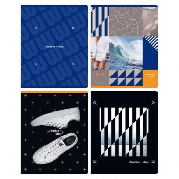 Тетрадь 48л в клетку BG ЭКОНОМ Creative-idea арт.Т5ск48 11043