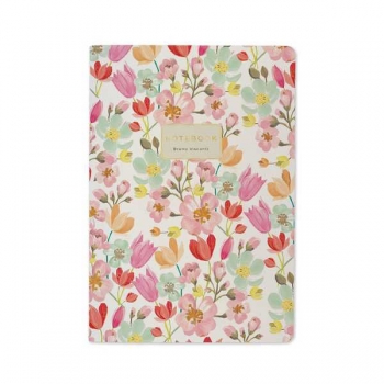 Тетрадь 40л в клетку Bruno Visconti Летний сад арт.7-40-001/166