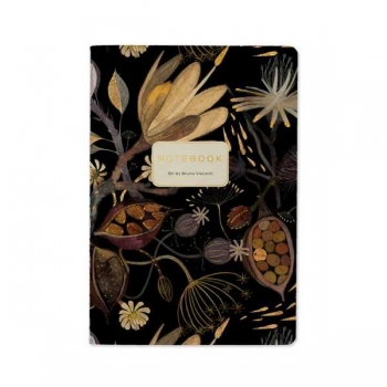 Тетрадь 40л в клетку Bruno Visconti НОЧНЫЕ ЦВЕТЫ арт.7-40-001/99