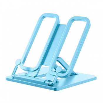 Подставка для книг пластиковая ErichKrause Base Pastel, ГОЛУБАЯ арт.58033